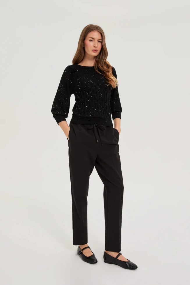 SWETER DAMSKI Z-SW-4833 BLACK