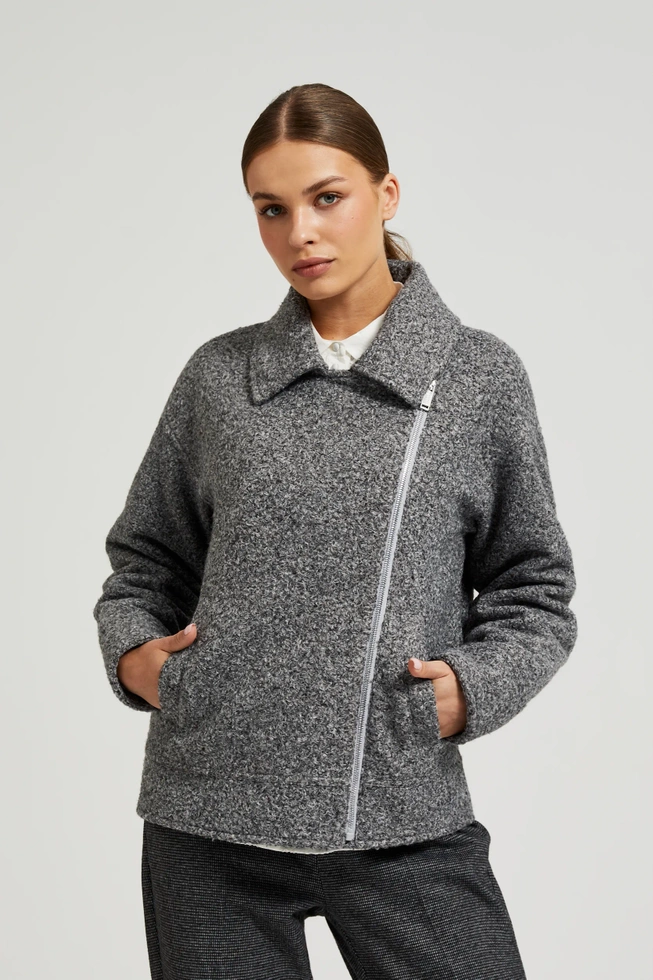 WOMEN'S JACKETS Z-KU-4510 GREY