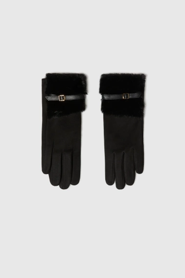 WOMEN'S GLOVES Z-RE-4800 BLACK