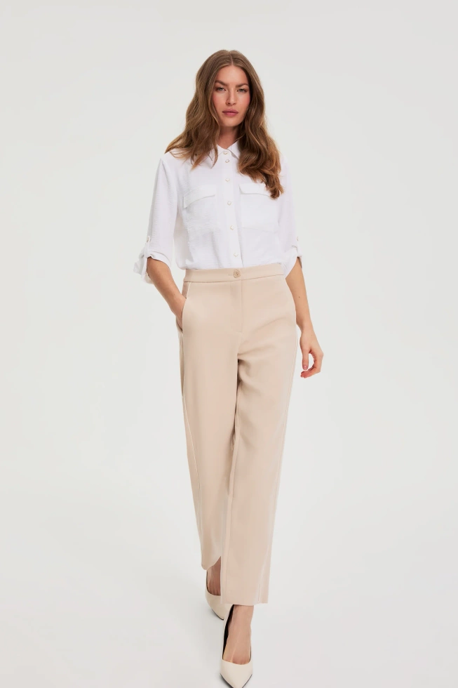 SPODNIE DAMSKIE L-SP-4904 L.BEIGE-pakiet