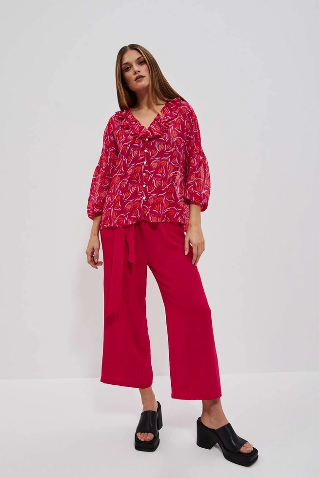 KOSZULA DAMSKA L-KO-4012 STRAWBERRY