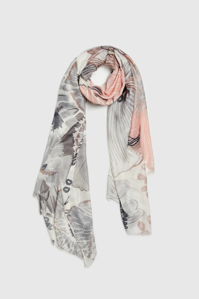 WOMEN'S SCARF L-SZ-4606 L.GREY