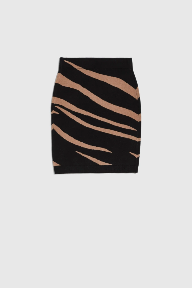 WOMEN'S SKIRT Z-SC-4805 BLACK-SET