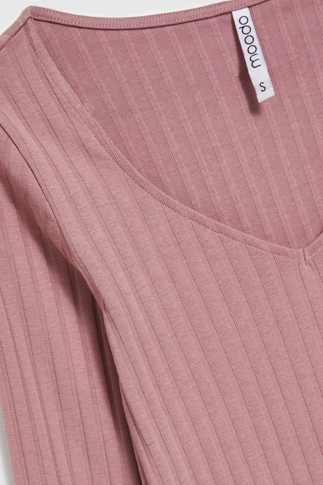 WOMEN'S LONGSLEEVE Z-TS-4519 DUSTY PINK