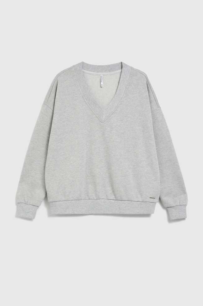 WOMEN'S SWEATSHIRT Z-BL-4501 GREY MEL-set