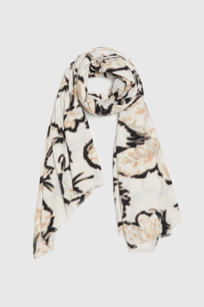 WOMEN'S SCARF Z-SZ-4818 OFF WHITE