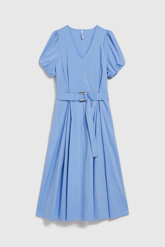 WOMEN'S DRESS L-SU-4615 BLUE-set