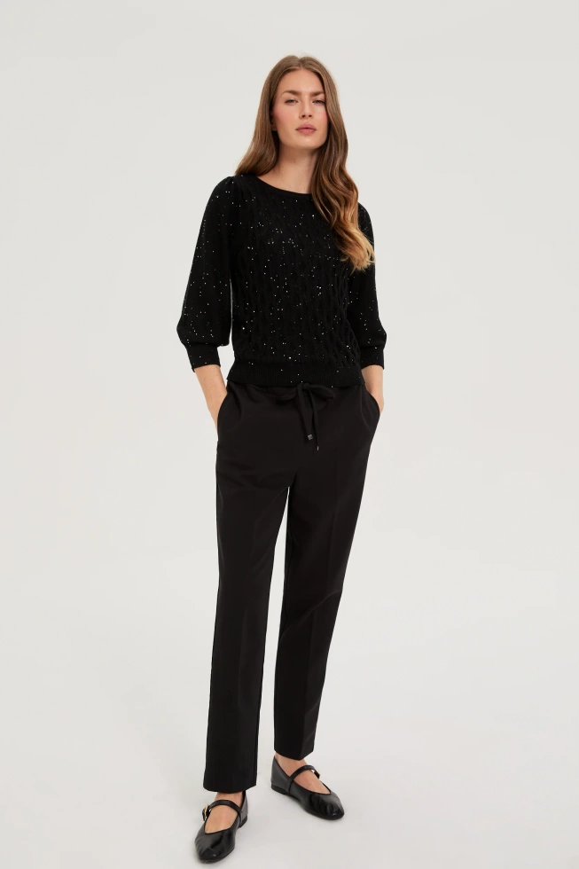 WOMEN'S PANTS Z-SP-4801 BLACK