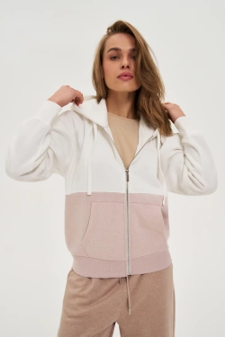 BLUZA DAMSKA Z-BL-4818 L.BEIGE MEL-pakiet