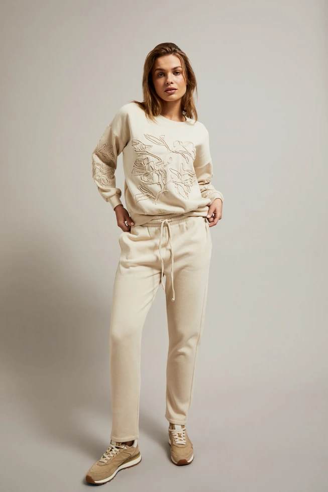 WOMEN'S JOGGING PANTS Z-DR-4500 L.BEIGE