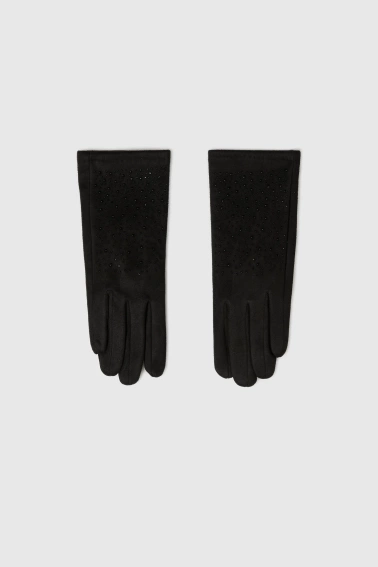 WOMEN'S GLOVES Z-RE-4810 BLACK