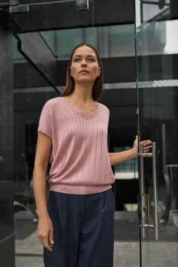 WOMEN'S SWEATER L-SW-4902 L.PINK-set