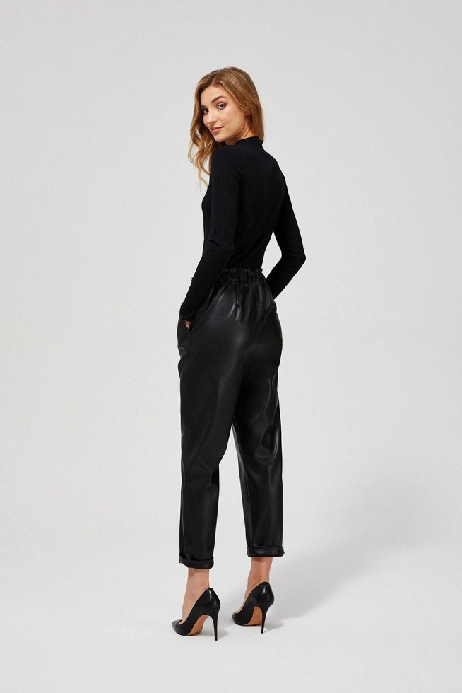 Eco leather pants