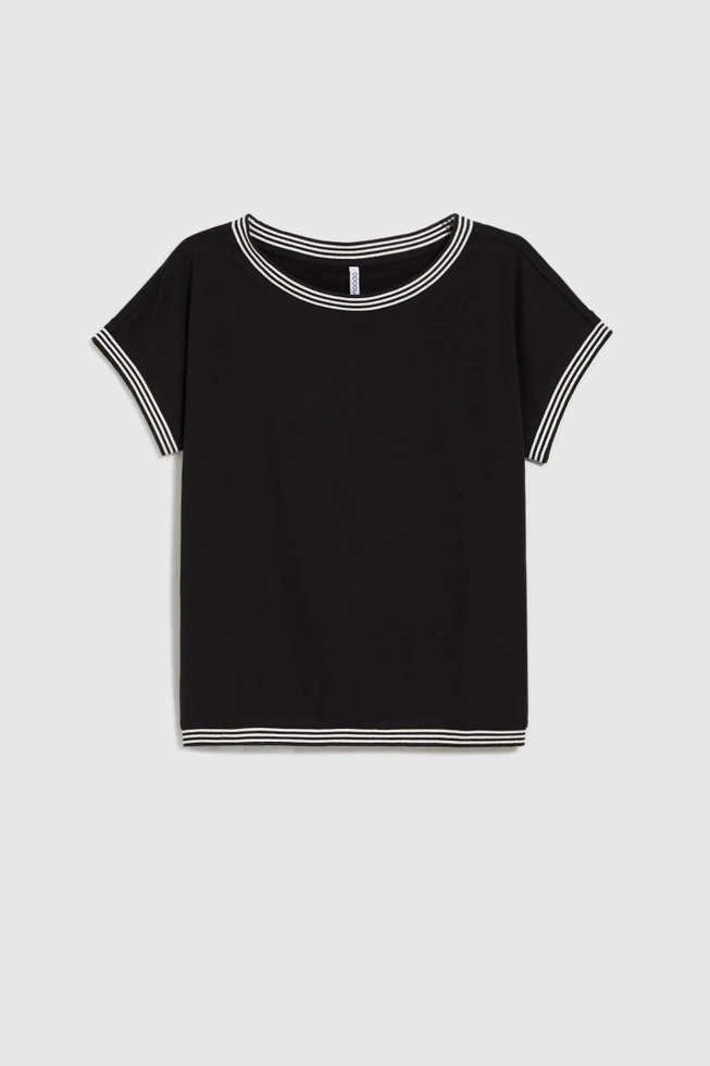 WOMEN'S TSHIRT L-TS-4637 BLACK-set