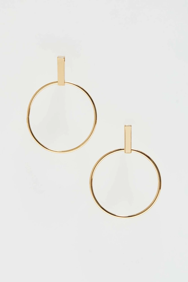 EARRINGS L-KK-4004 GOLD