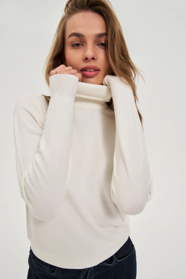 SWETER DAMSKI Z-SW-4809 OFF WHITE