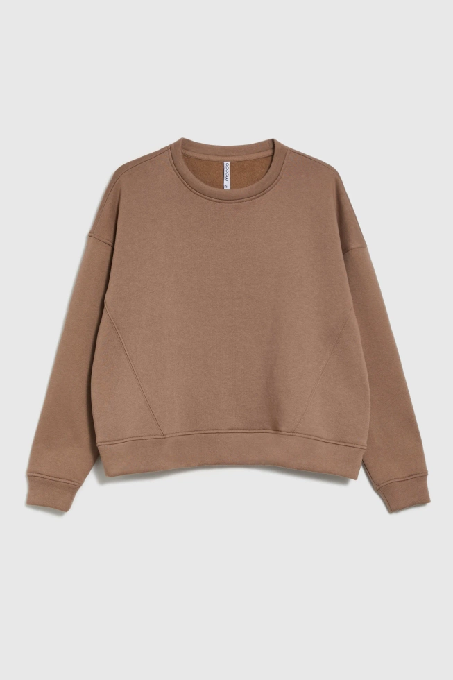 WOMEN'S SWEATSHIRT Z-BL-4814 COFFEE-set