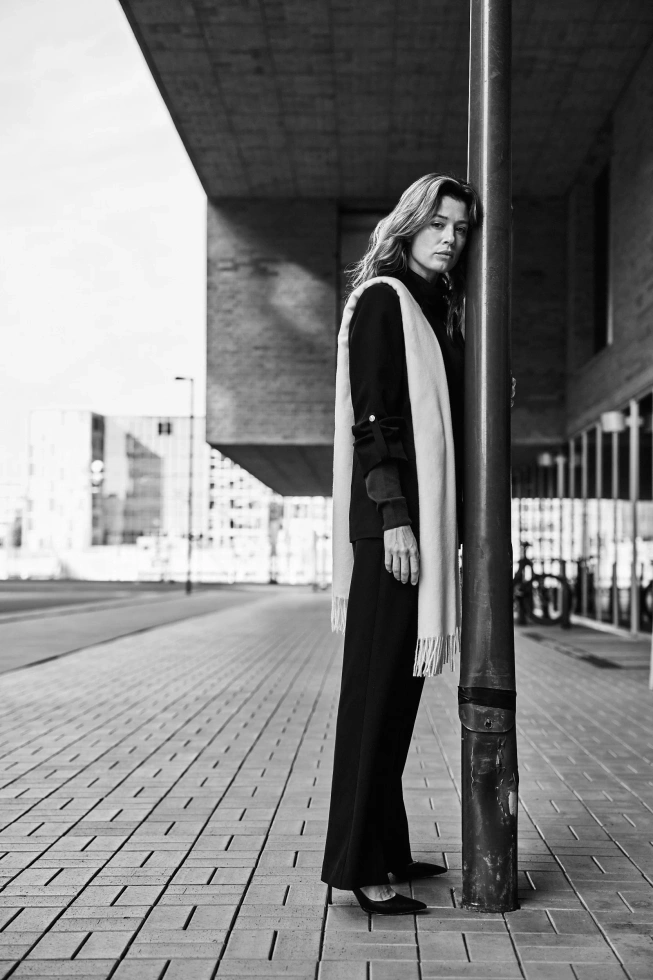 WOMEN'S SCARF Z-SZ-4807 OFF WHITE