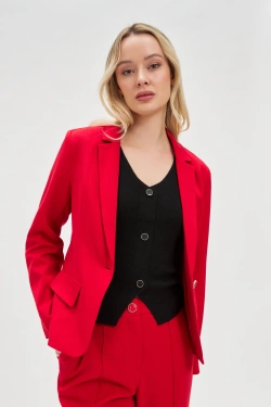 MARYNARKA DAMSKA L-MR-4609 RED-pakiet