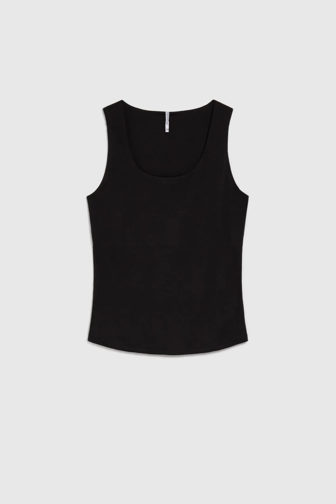 WOMEN'S TOP L-TS-4606 BLACK