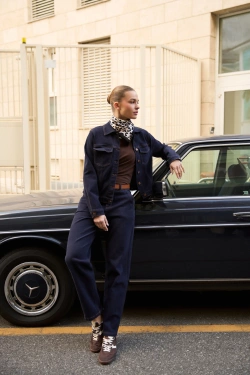 JEANSY DAMSKIE L-JE-4908 D.NAVY