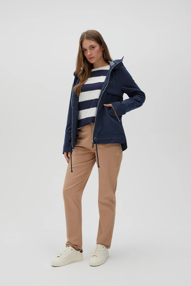 WOMEN'S JACKETS L-KU-4611 NAVY
