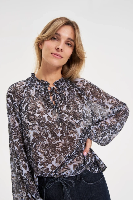 KOSZULA DAMSKA Z-KO-4815 BLACK