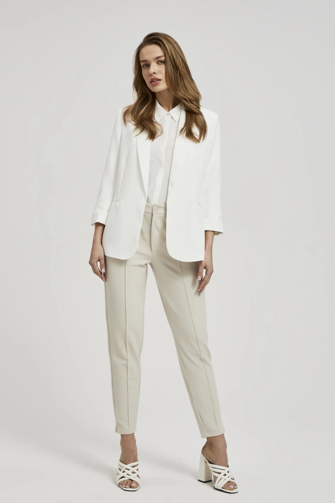 MARYNARKA DAMSKA L-MR-4308 OFF WHITE