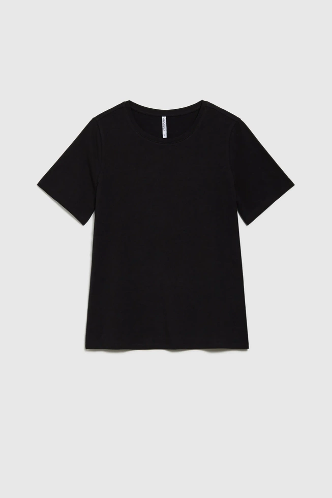 WOMEN'S TSHIRT L-TS-4624 BLACK