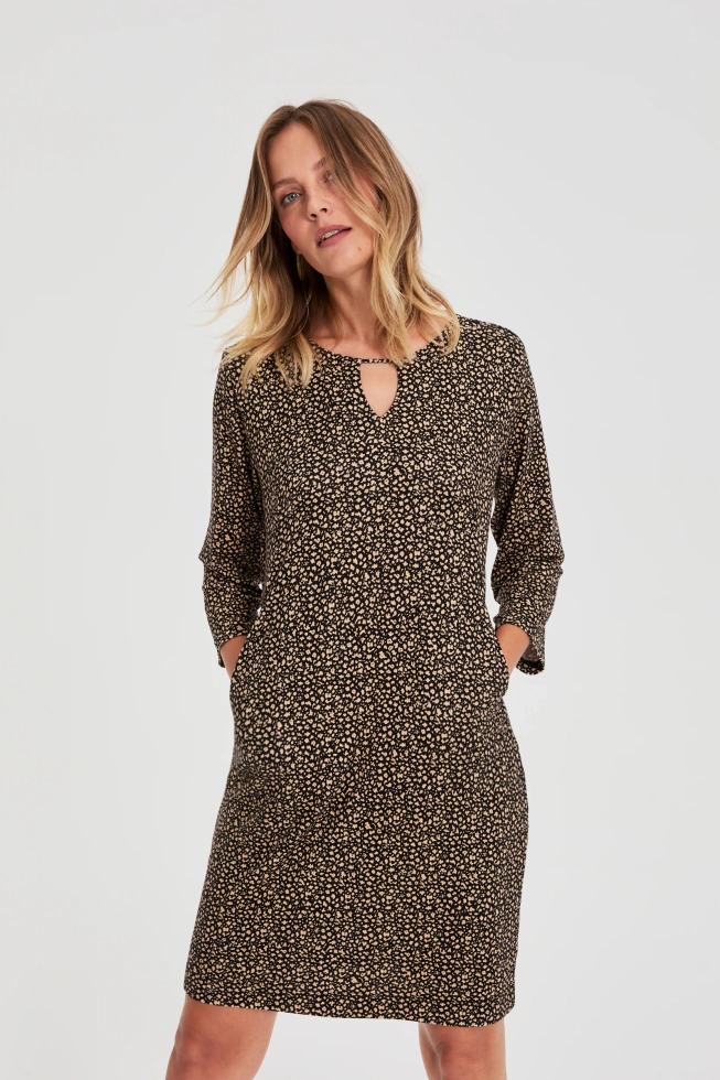 WOMEN'S DRESS Z-SU-4807 BLACK