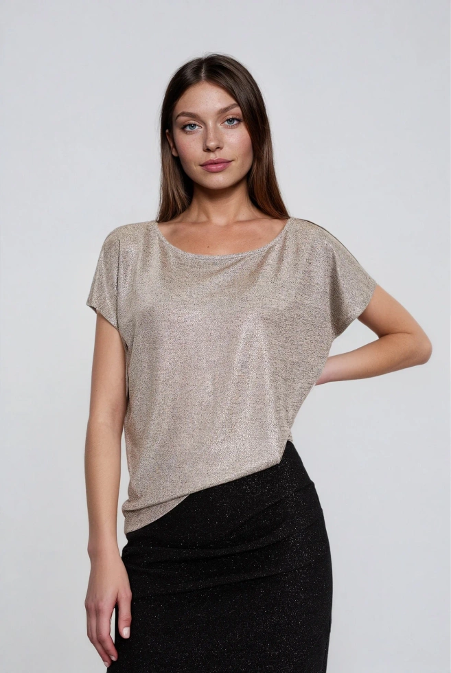 KOSZULKA DAMSKA Z-TS-4838 SILVER