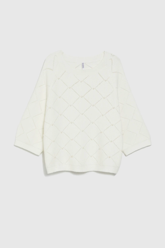 WOMEN'S SWEATER Z-SW-4870 OFF WHITE