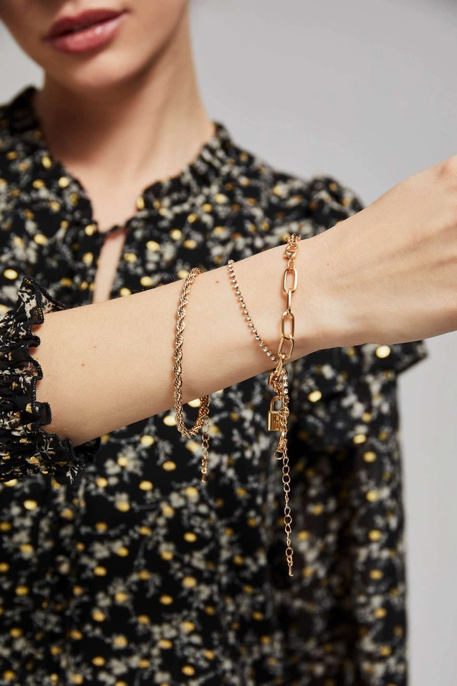 BRACELET L-BR-4001 GOLD