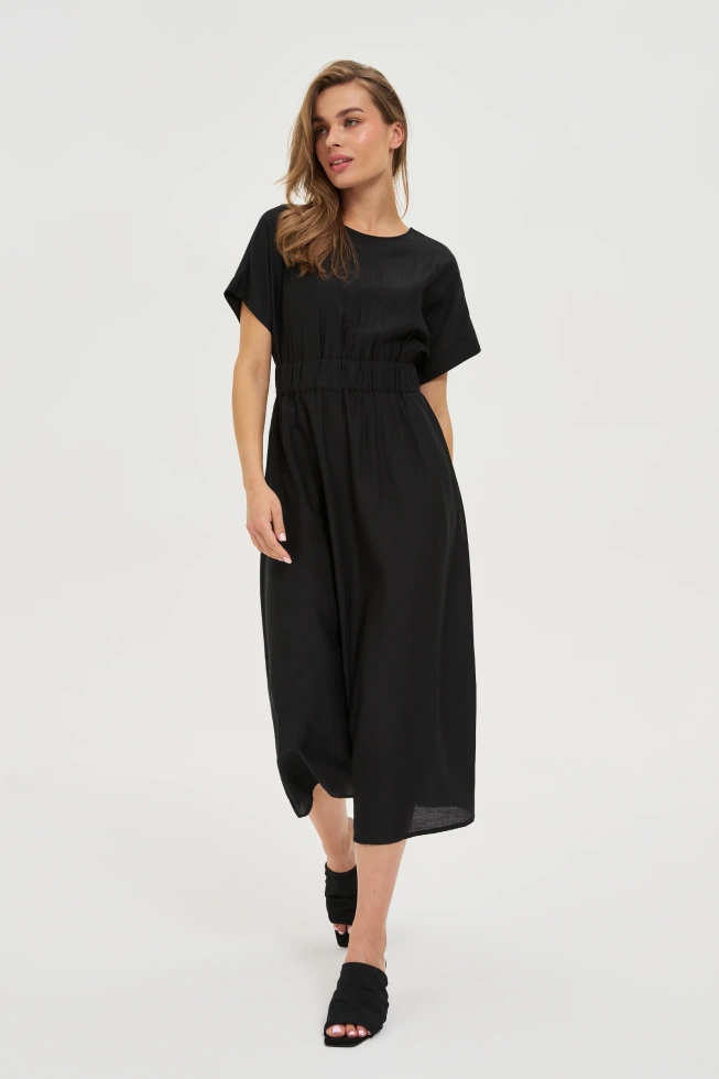 WOMEN'S DRESS L-SU-4652 BLACK