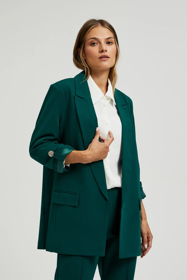 WOMEN'S JACKETS Z-MR-4504 D.GREEN