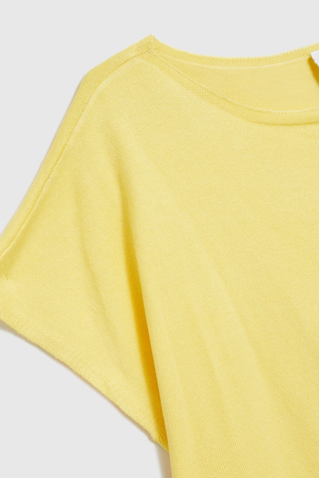 WOMEN'S SWEATER L-SW-4904 L.YELLOW
