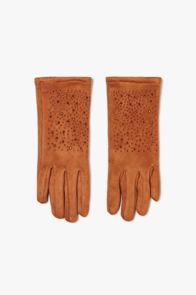 GLOVES Z-RE-3904 BROWN-set