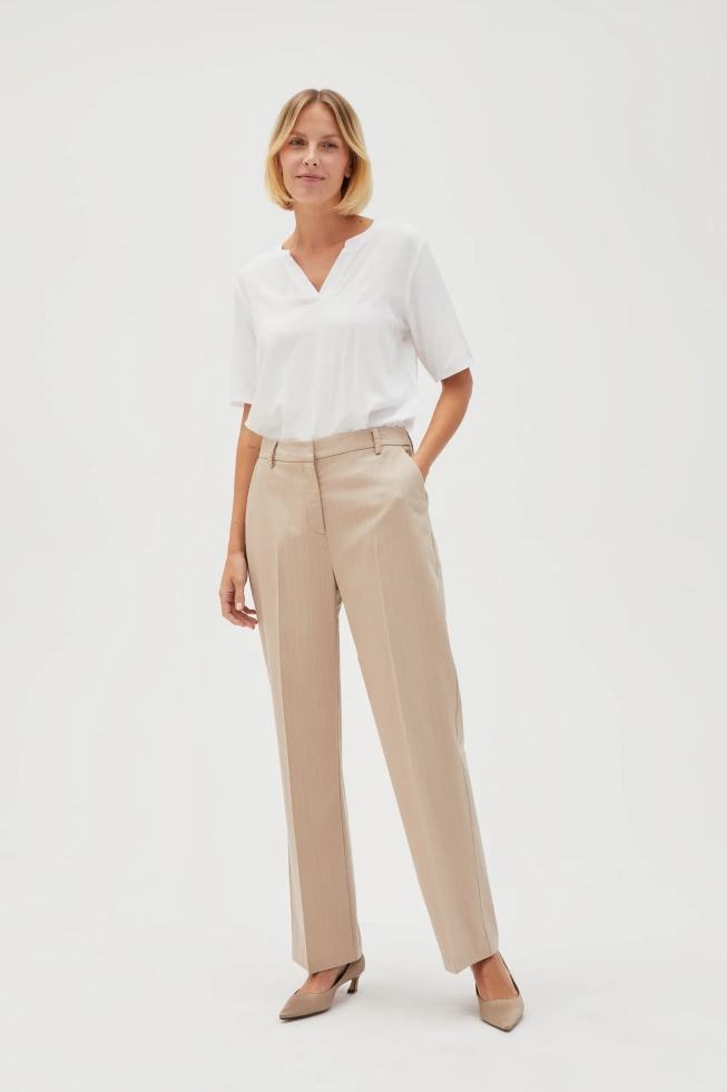 WOMEN'S PANTS L-SP-4613 L.BEIGE