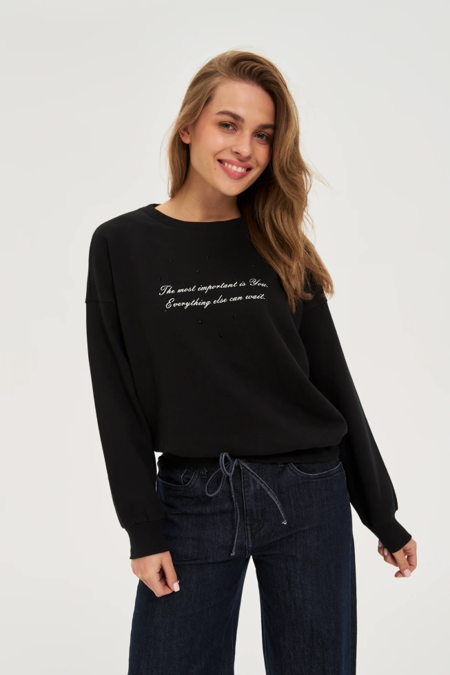 BLUZA DAMSKA Z-BL-4805 BLACK