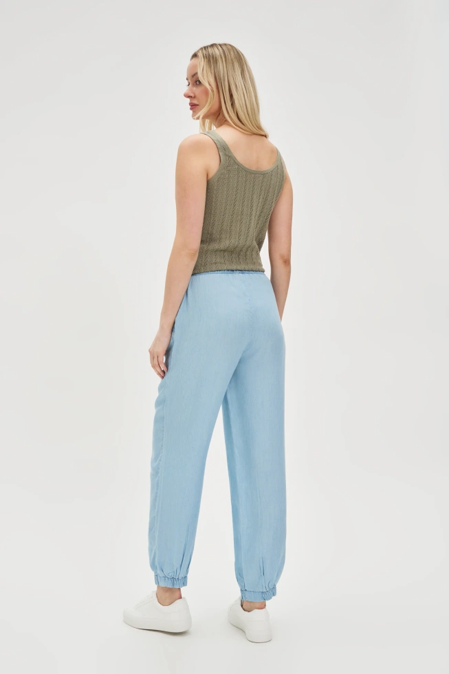 SPODNIE DAMSKIE L-SP-4620 BLUE-pakiet