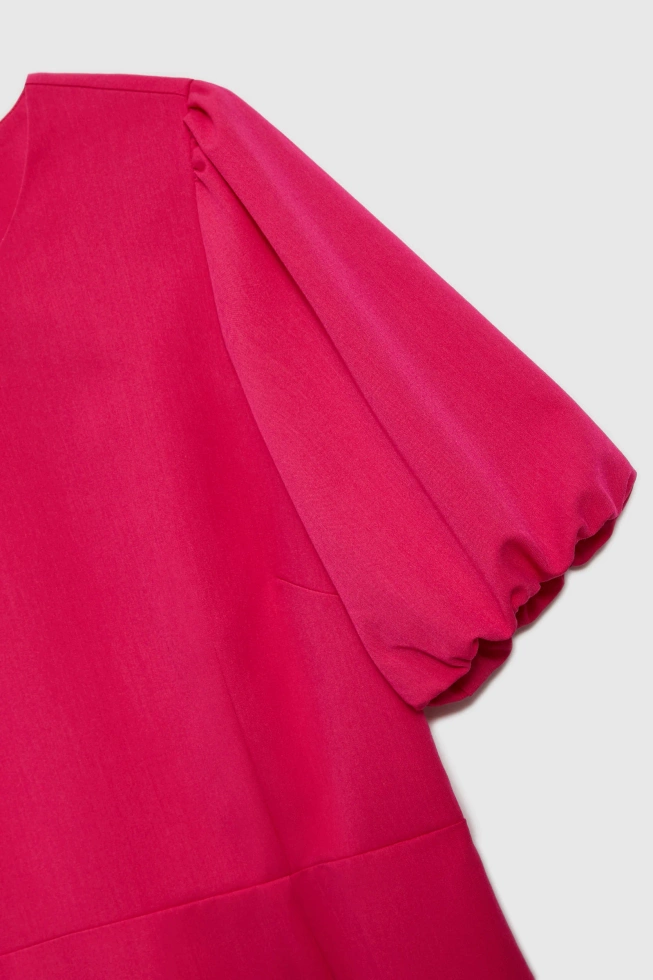 WOMEN'S DRESS L-SU-4634 FUCHSIA