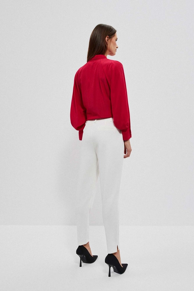 LADIES PANTS L-SP-4019 OFF WHITE
