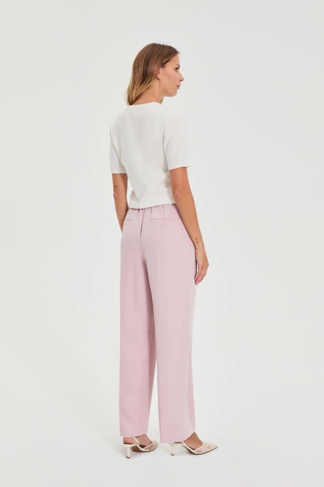 WOMEN'S PANTS L-SP-4915 DUSTY PINK