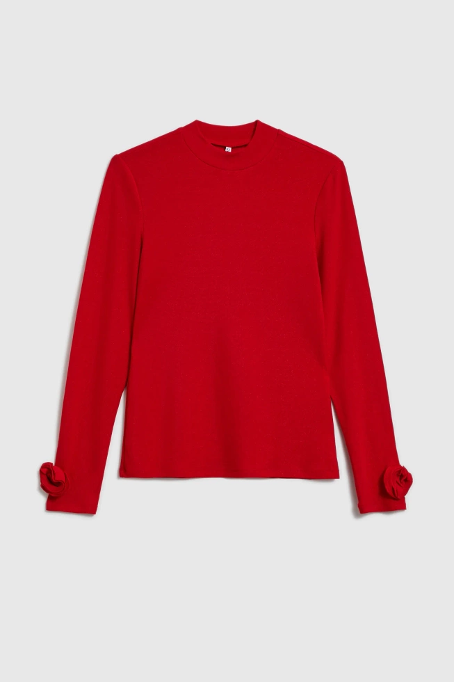 BLUZKA DAMSKA Z-TS-4822 RED-pakiet