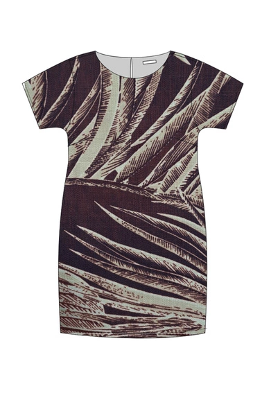 WOMEN'S DRESS L-SU-4948 D.NAVY