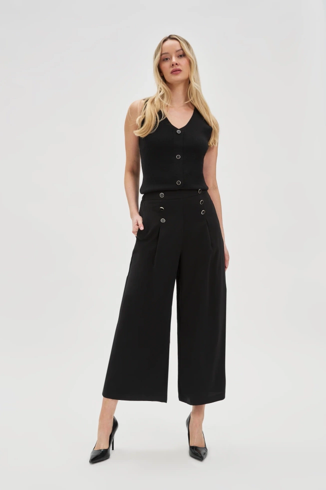 WOMEN'S PANTS L-SP-4634 BLACK
