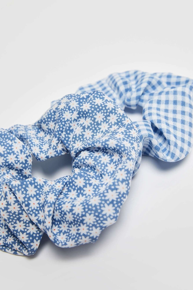 HAIR ELASTICS L-FR-4005 L.BLUE