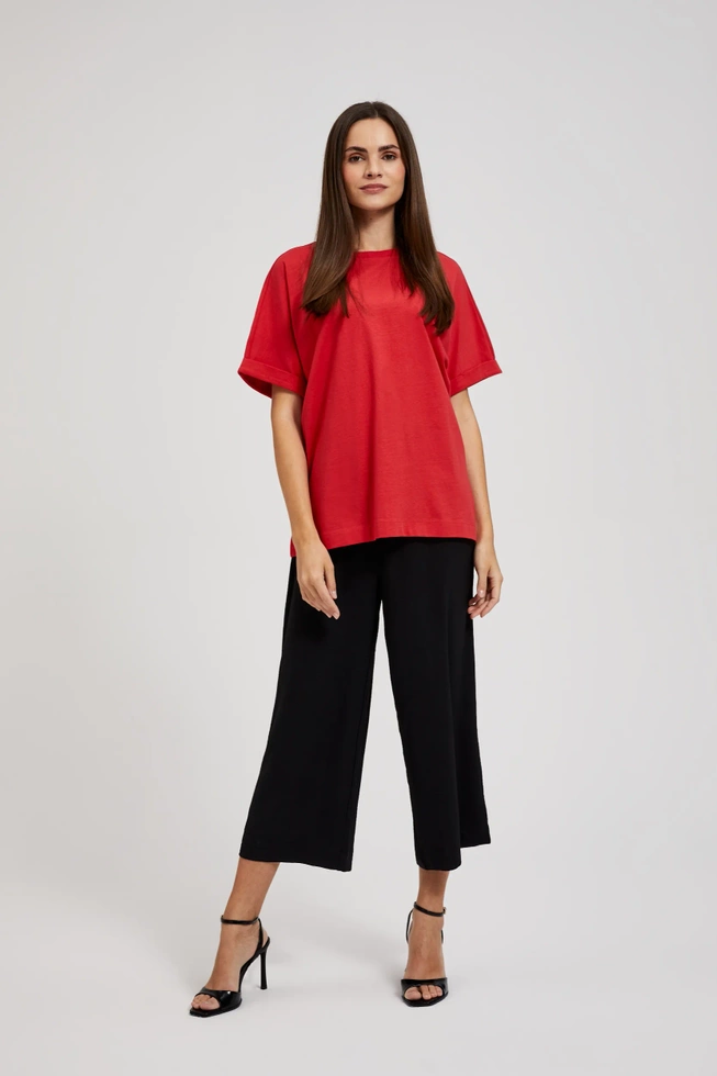 BLUZKA DAMSKA L-TS-4420 RED