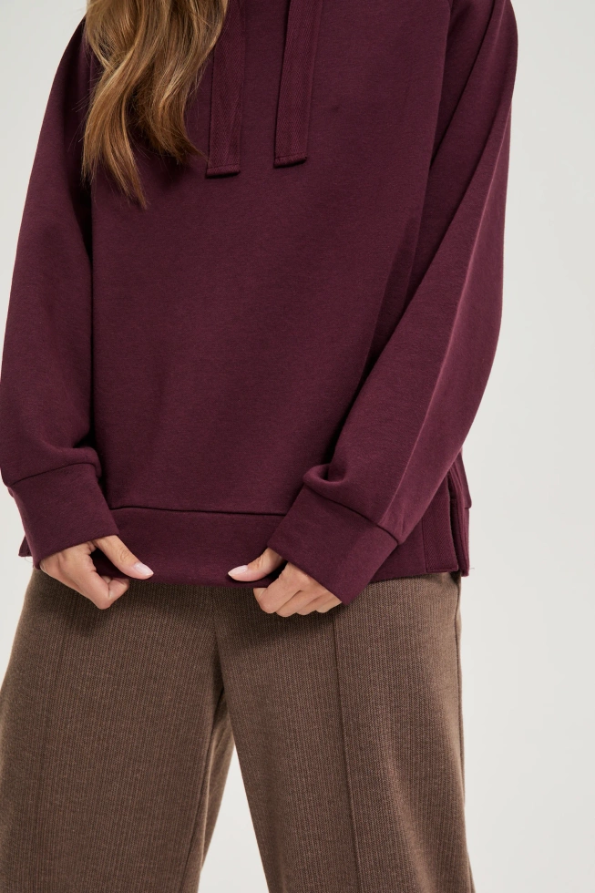 BLUZA DAMSKA Z-BL-4820 BURGUNDY