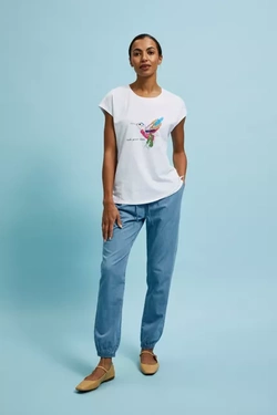 BLUZKA DAMSKA L-TS-4335 WHITE